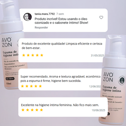 Sabonete Íntimo em Espuma 150ml