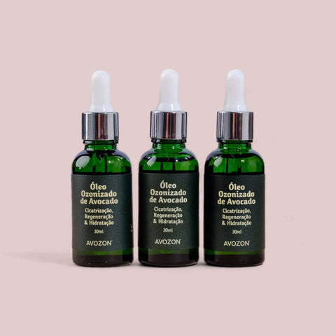 Combo Óleo de Avocado Ozonizado - 3 unidades