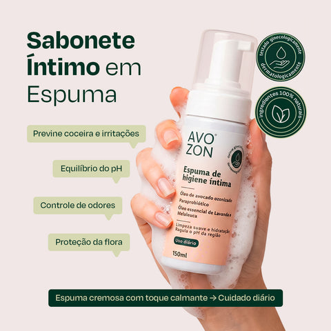 Sabonete Íntimo em Espuma 150ml