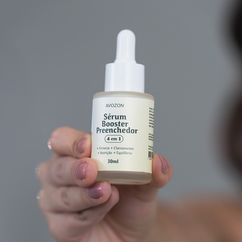 Kit Sérum Facial Booster Preenchedor - 3 unidades | Avozon
