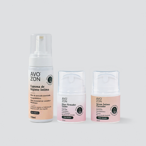 Kit Tratamento Íntimo - Limpeza, Firmeza, Clareamento & Hidratação