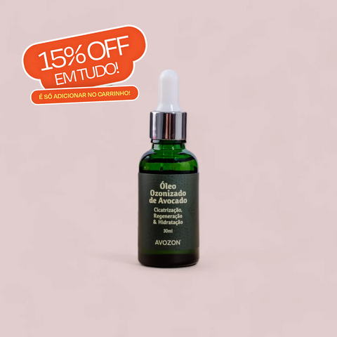 Óleo de Avocado Ozonizado 30ml