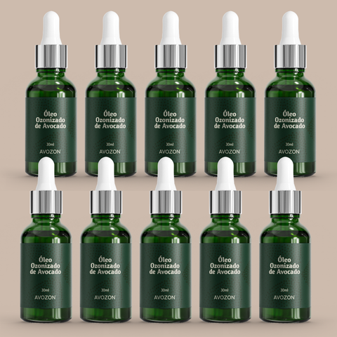 Combo Óleo de Avocado Ozonizado - Compre 9 Leve 10