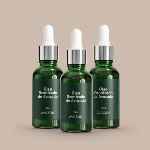 Combo Óleo de Avocado Ozonizado - 3 unidades