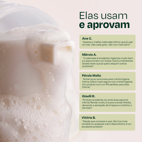 Sabonete Íntimo em Espuma 150ml