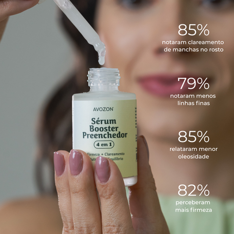 Sérum Facial Booster Preenchedor 4 em 1